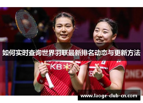 如何实时查询世界羽联最新排名动态与更新方法