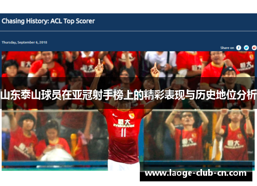 山东泰山球员在亚冠射手榜上的精彩表现与历史地位分析